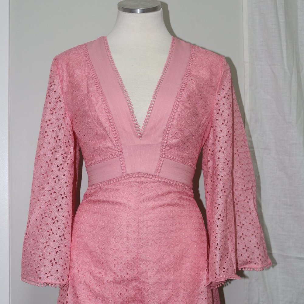 Keepsake the Label | Keepsake Long Sleeve Pink Romper / Playsuit